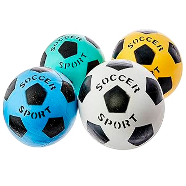 BOLA VINIL SOCCER CORES SORTIDAS N.08