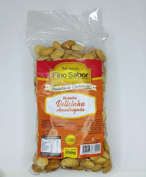 BOLACHA DELICINHA 250G MASSAS FINO SABOR