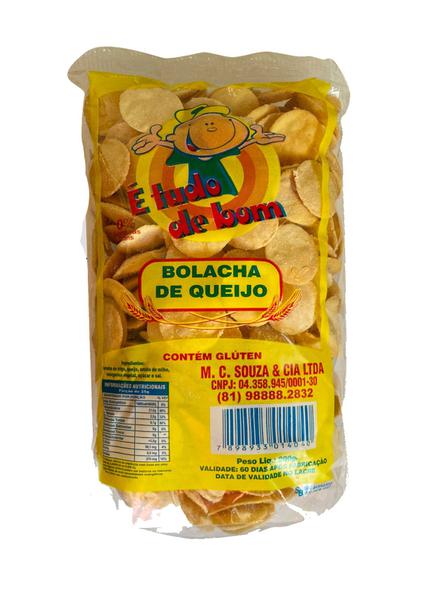 BOLACHA DE QUEIJO E TUDO DE BOM 200G 