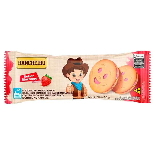 BISC RECH RANCHEIRO MORANGO CAR 1KG