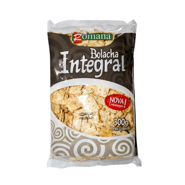 BISCOITO ROMANA 300G INTEGRAL