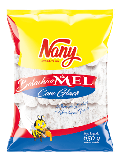 BOLACHAO MEL C/GLACE 650G