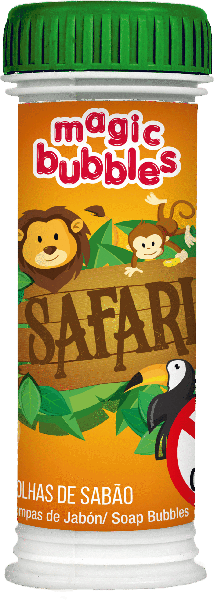 BOLHA SABAO MAGIC BUBBLE SAFARI 56ML