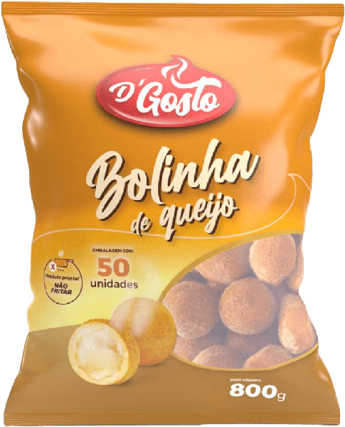 BOLINHA D GOSTO 4 QUEIJOS 800G
