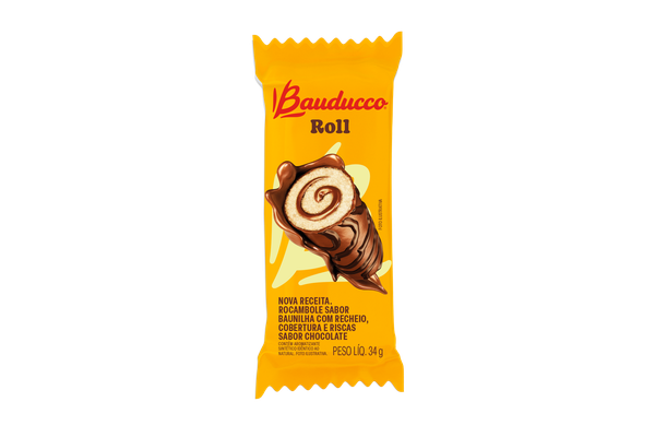 ROCAMBOLE BAUDUCCO ROLL CAKE CHOC 34G 
