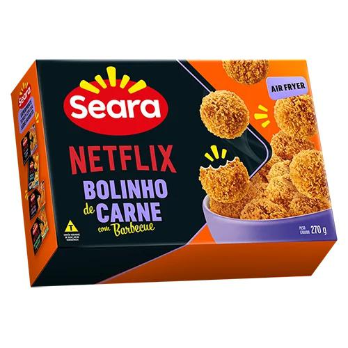 BOLINHO DE CARNE SEARA NETFLIX AIR FRYER 270G