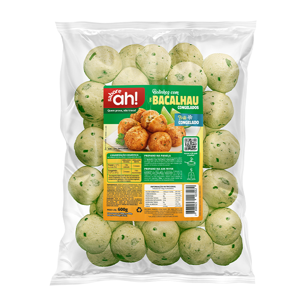 Bolinho Bacalhau Saboreah 600g