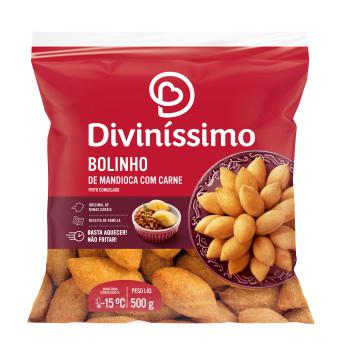 BOLINHO C/ CARNE 500G DIVINISSIMO
