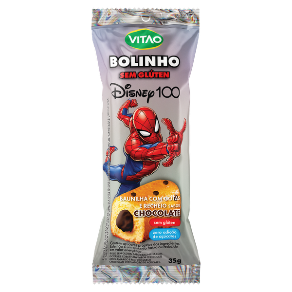 BOLINHO VITAO S/GLUTEN 35G, GOTAS CHOC