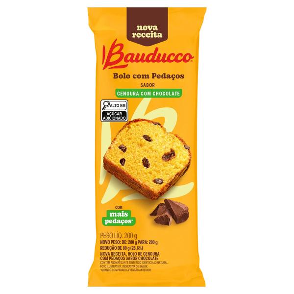 BOLO CENOURA C/ CHOCOLATE BAUDUCCO 200G