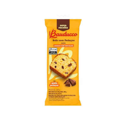 Bolo Pct 200g Cenou C/Chocolate Bauducco