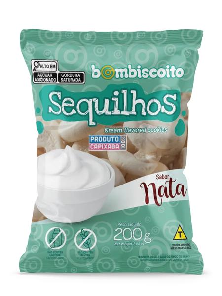 SEQUILHOS BOM BISCOITO 200G NATA