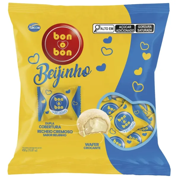 BON O BON BEIJINHO 30X15G 450G