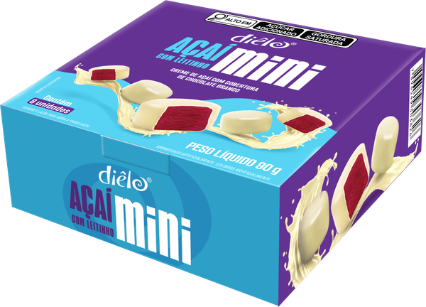 AÇAI DIELO COM LEITINHO MINI 90G