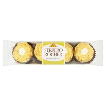 CHOCOLATE FERRERO ROCHER T4 50G