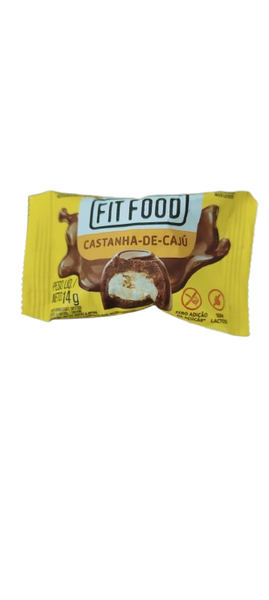 BOMBOM FIT FOOD CHOC 70% ZERO 14G CAST CAJU
