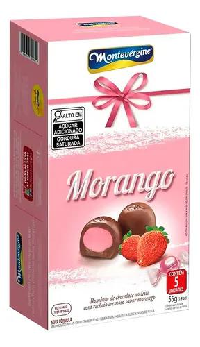 BOMBOM RECH. MORANGO 55G