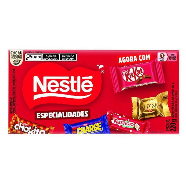 BOMBOM NESTLE ESPECIALIDADES 220G