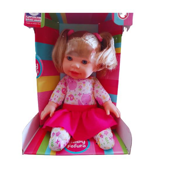 BRINQ BONECA BABY FOFURA C/ CABELO