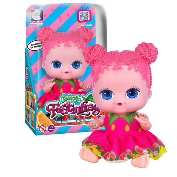 BONECA COLECAO FRUTINHAS GROSELHA 18CM