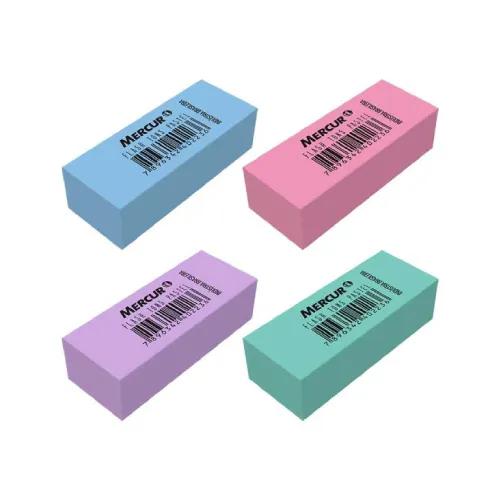 BORRACHA MERCUR C/CAPINHA TON PASTEL BCA