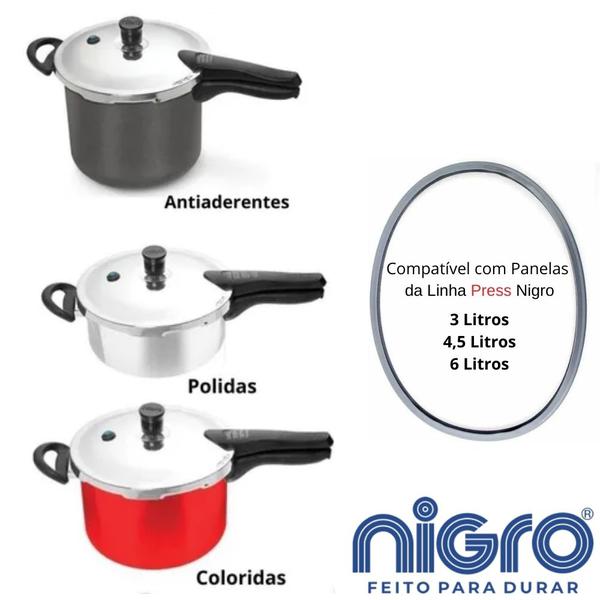 ANEL P/PANELA PRESSAO NIGRO SILICONE R97