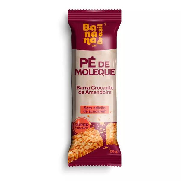 BARRA CEREAL BANANA BR  PE MOLEQUE 20G A