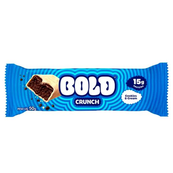 BARRA PROT BOLD CRUNCH 50G COOKIES CREAM