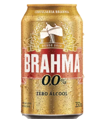 CERVEJA BRAHMA ZERO LT 473ml