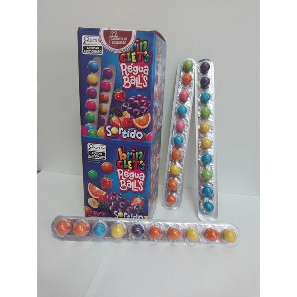BRINCLETS REGUA BALLS SORTIDOS 20G