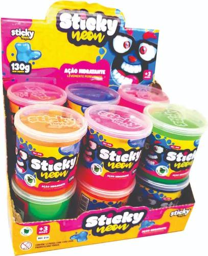 BRINQ.GELEINHA STICKY NEON