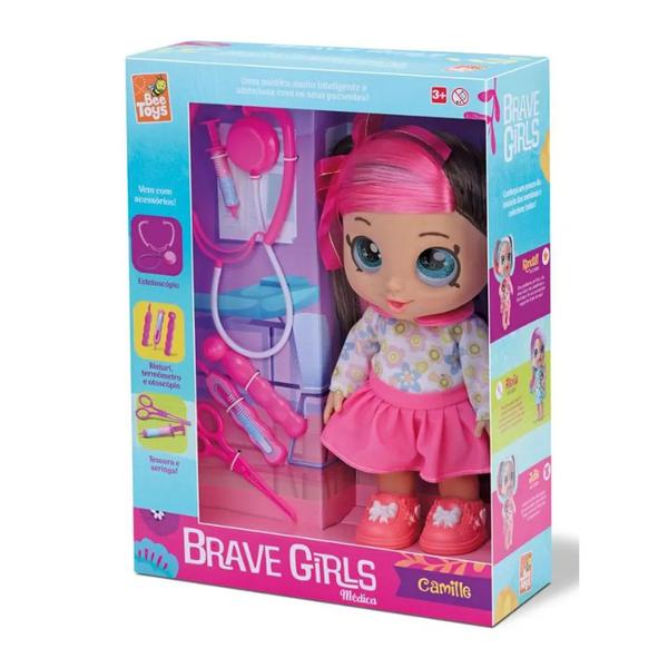 Brinq Boneca Brave Girls Bee Toys