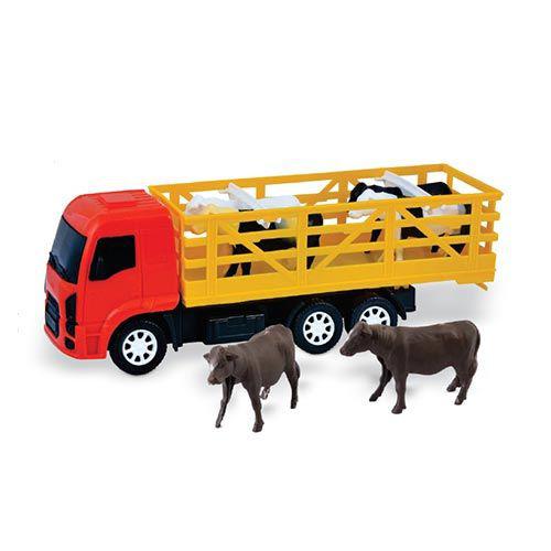 Brinq Caminhao C/Animais Carroceria