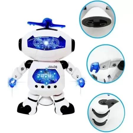 ROBO DM TOYS DANCING COM LUZ