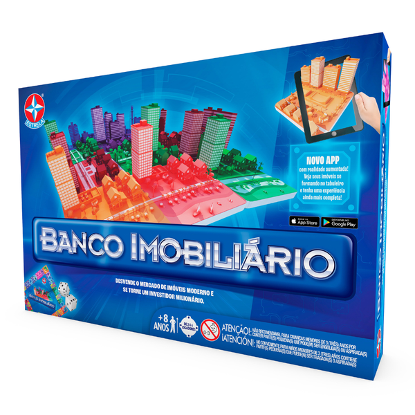JOGO BANCO IMOBILIARIO REALIDADE AUMENT.