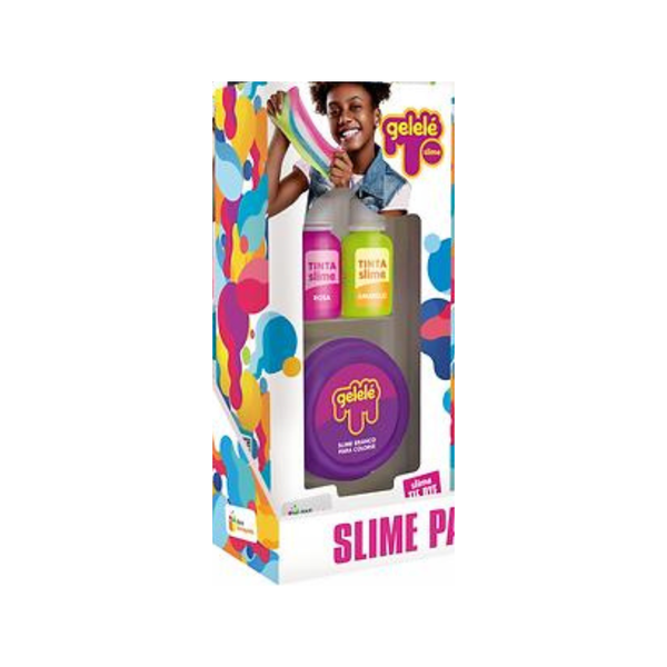 Gelelé Slime Tie Dye Single Doce Brinquedo 108g