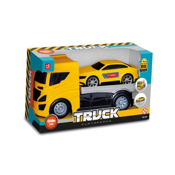CAMINHAO BS TOYS NEW TRUCK PLATAFORMA 23CM