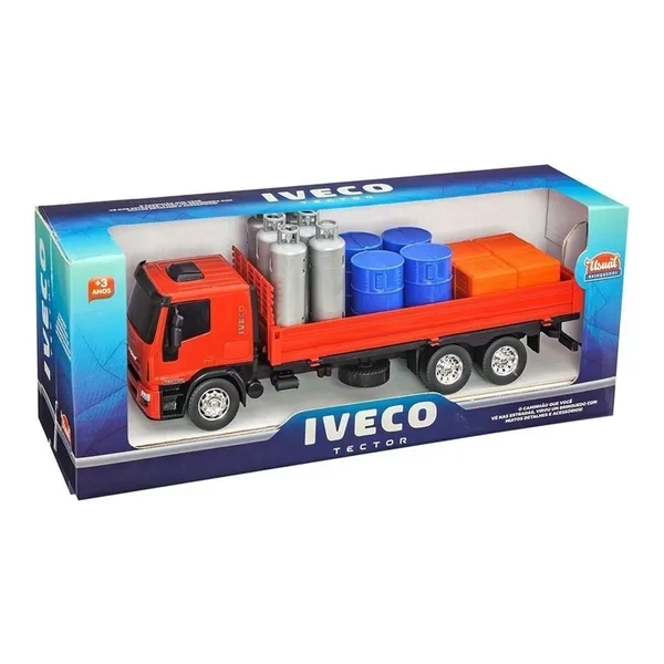 BRINQUEDO IVECO TECTOR EXPRESSO USUAL + 3 ANOS