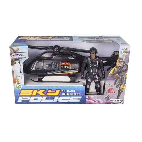 BRINQ. SKY POLICE BS TOYS