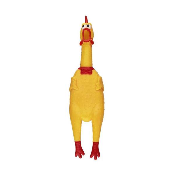 PET BRINQUEDO UTIL FRANGO ASSADO 17CM R-790
