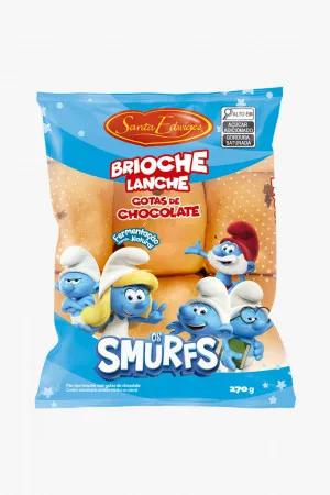 MINI BRIOCHE STA.EDWIGES 270G GOTAS CHOC. SMURF
