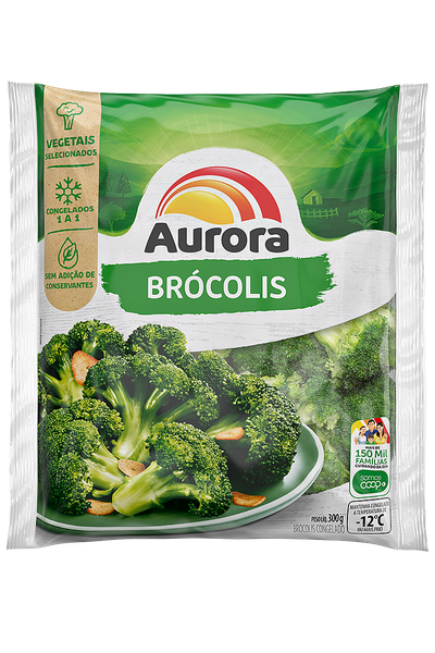 BRÓCOLIS AURORA CONGELADA 300G