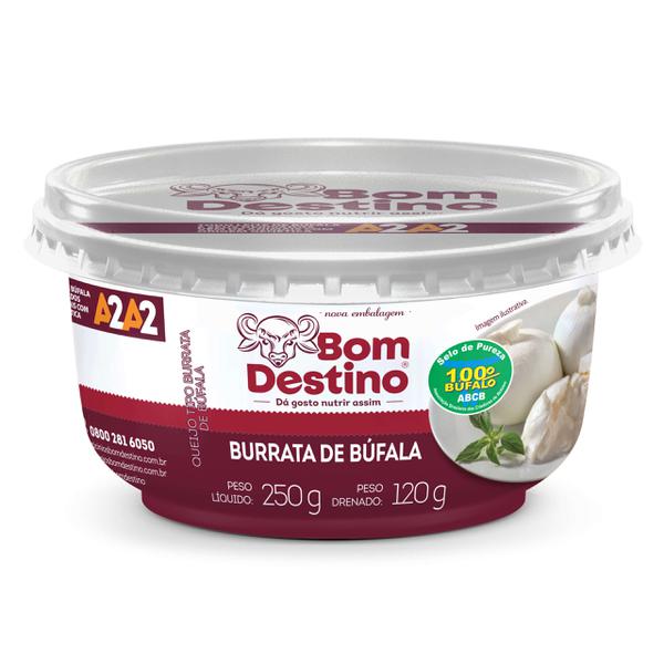 QUEIJO BURRATA BUFALA BOM DESTINO 120G