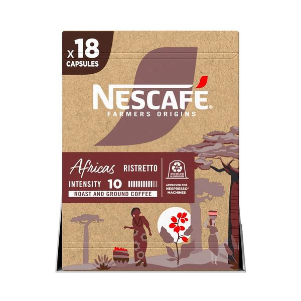 CAPSULA NESTLE NESCAFE 79.2G AFRICAS 18UN