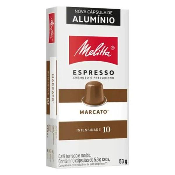 CAPSULA MELITTA 10X5,2G ESPRESSO MARCATO