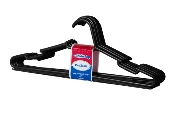 CABIDE ADULTO 6UN IN-BR PRETO REF 4106