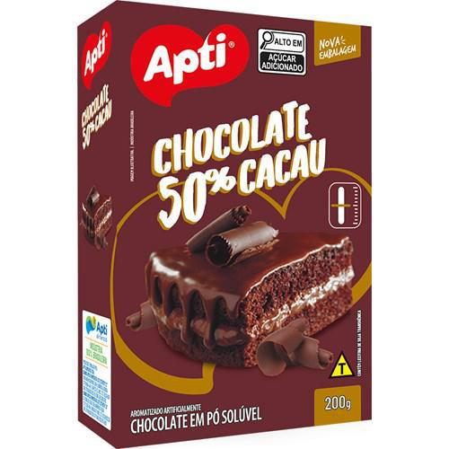 CHOC PO APTI 32 CACAU 200G