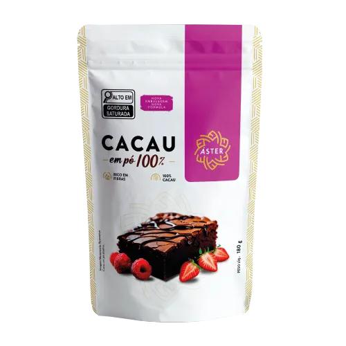 CACAU EM PO ASTER 100% 180G
