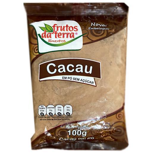 CACAU EM PO FRUTOS DA TERRA 100G