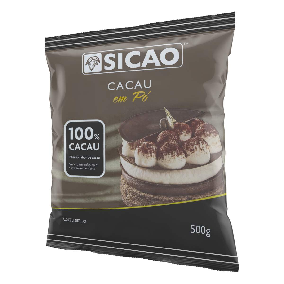 CACAU EM PO 100 SICAO 500G